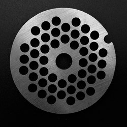 BR008 Решетка №2 ср. к электро мясорубке 4мм D-53,2мм BRAUN BR008 / Код: 1232 | Orenten.ru