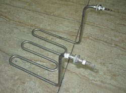 FR031 Нагревательный элемент 2000w прим. размеры 18см/19,5см, высота 22см. по клеммам 17,5см FR031 / Код: 2936 | Orenten.ru